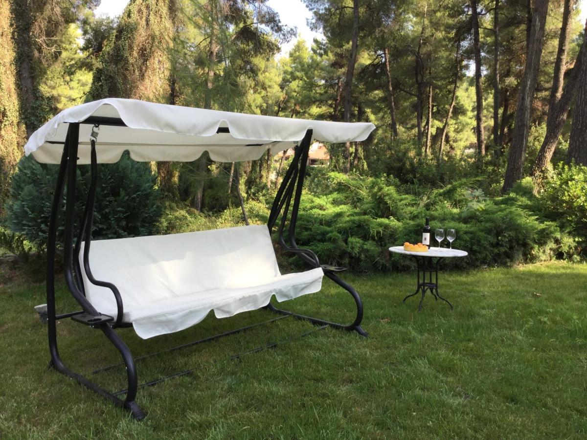 Beautiful Summerhouse In Sani'S Pine Forest باراليا ساني المظهر الخارجي الصورة